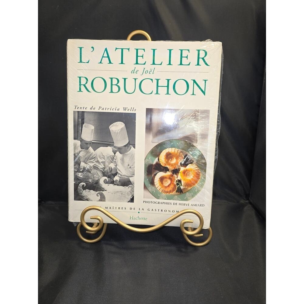 L'Atelier De Joël Robuchon Book‎ By Patricia Wells French Cookbook